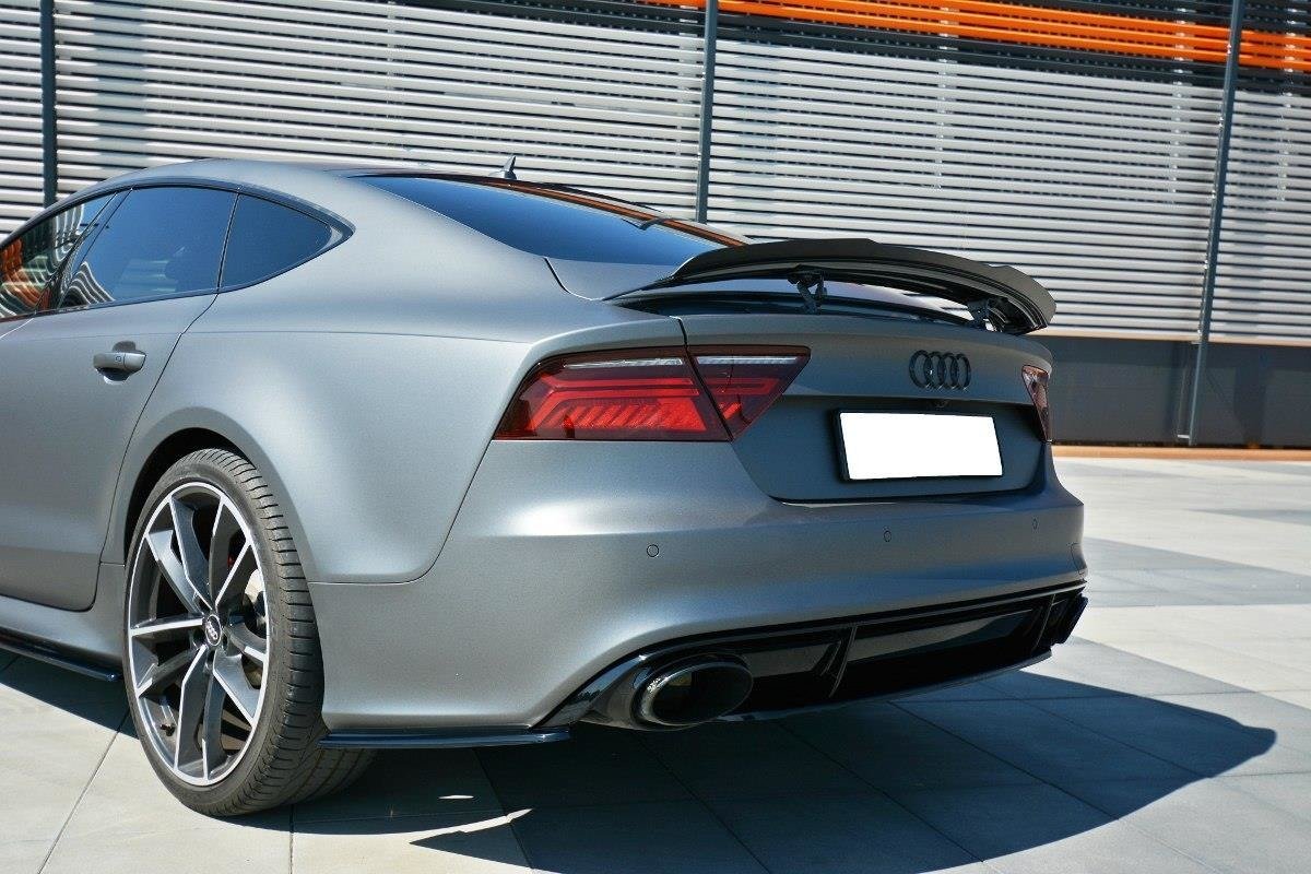Flaps Heckansatz Flaps Heckansatz für Audi RS7 Facelift Carbon Look