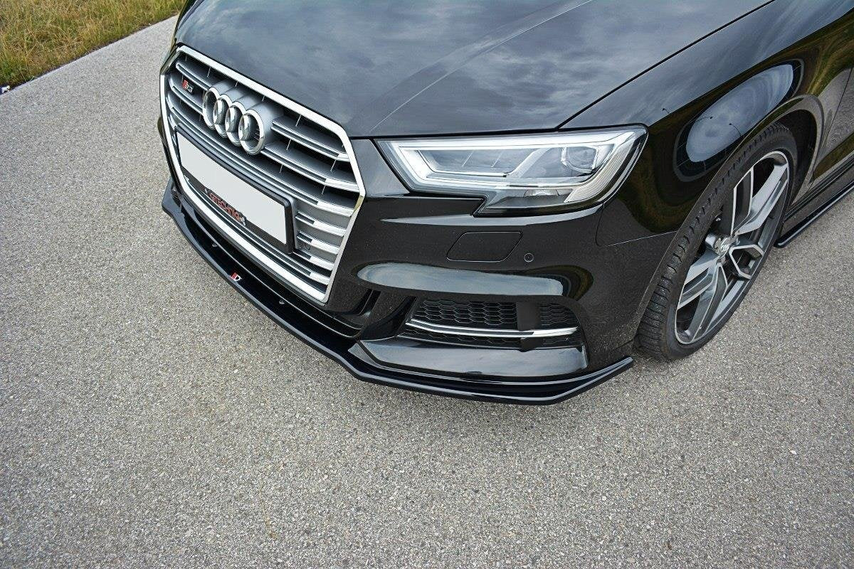 Frontlippe V1 für Audi S3 / A3 S-Line Hatchback / Sportback 8V Facelift