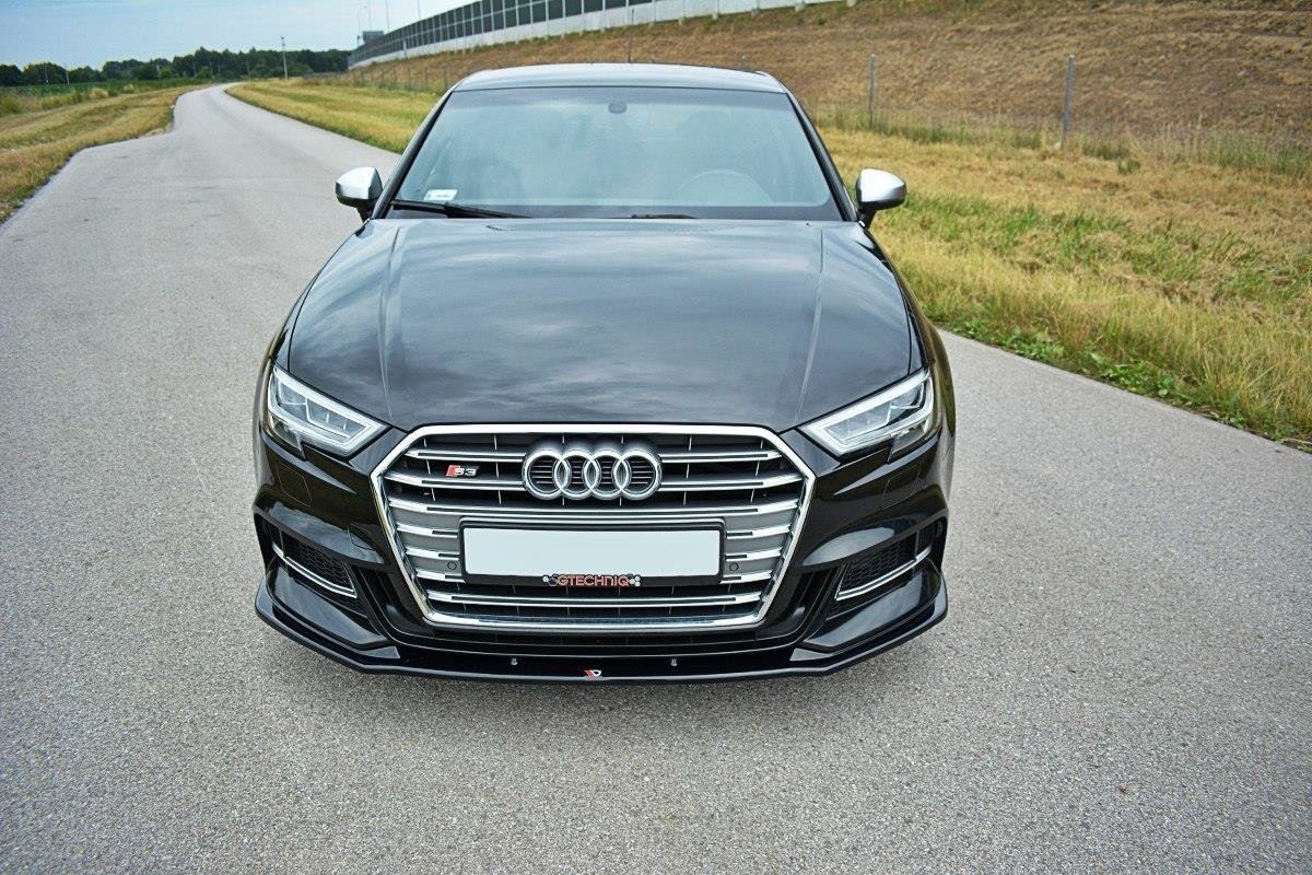 Frontlippe V1 für Audi S3 / A3 S-Line Hatchback / Sportback 8V Facelift
