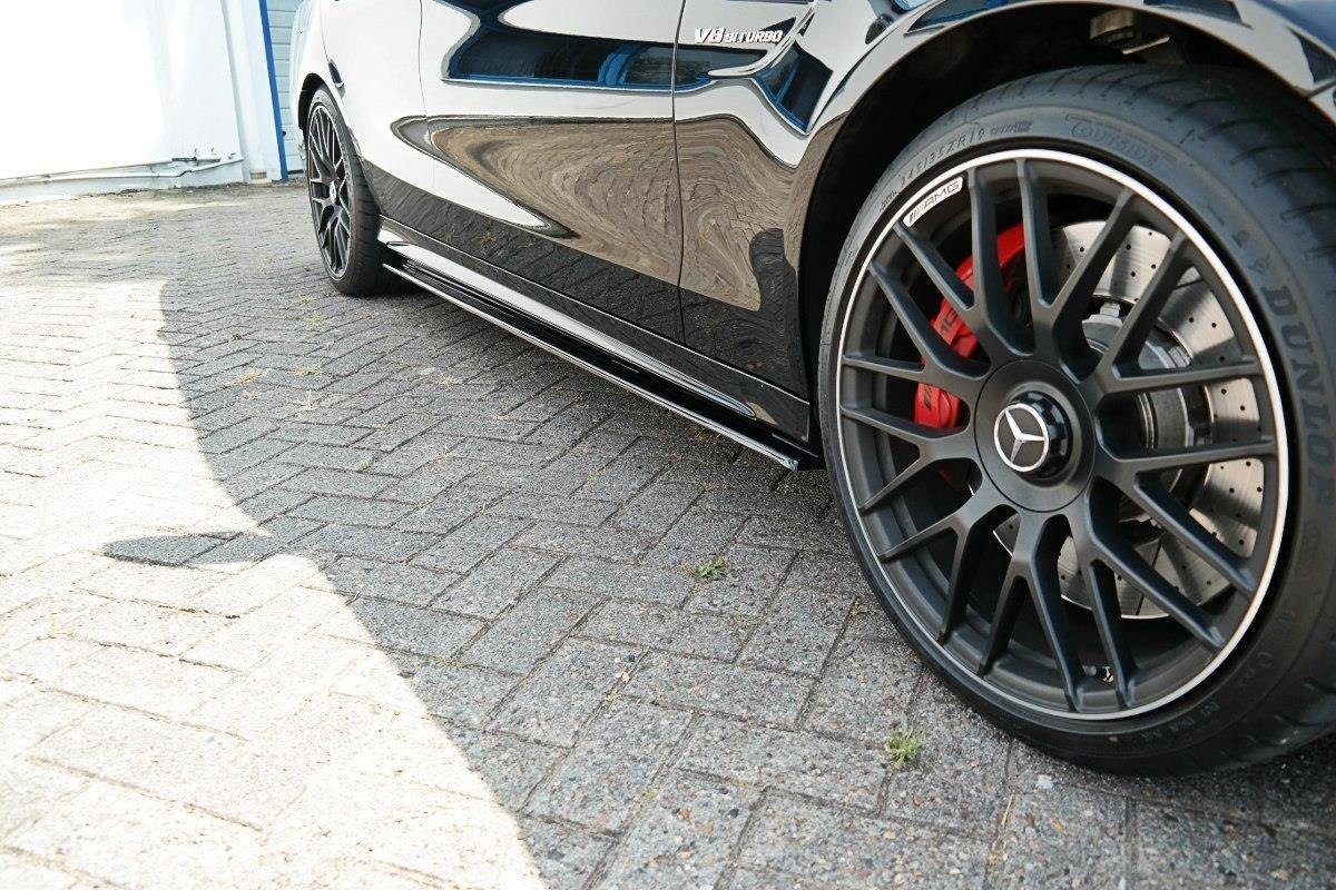 Seitenschweller V1 Ansatz für für Mercedes C-Klasse S205 63 AMG