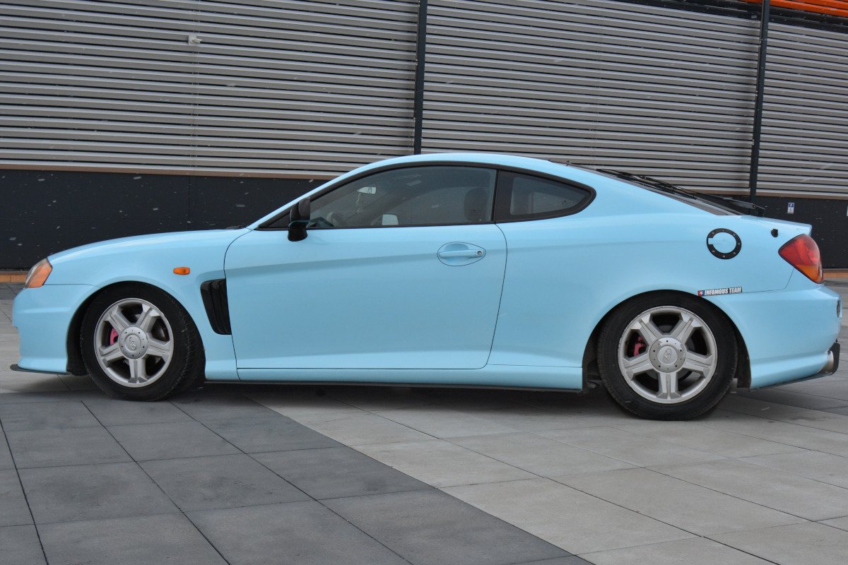 Racing Seitenschweller Ansatz für HYUNDAI TIBURON MK.2 FACELIFT