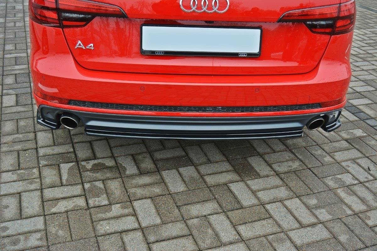 Heckansatz für Audi A4 B9 S - Line