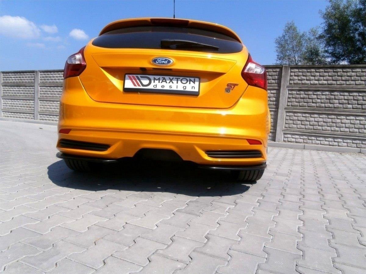 Heck Ansatz Flaps Diffusor für Ford Focus ST Mk3 Hatchback