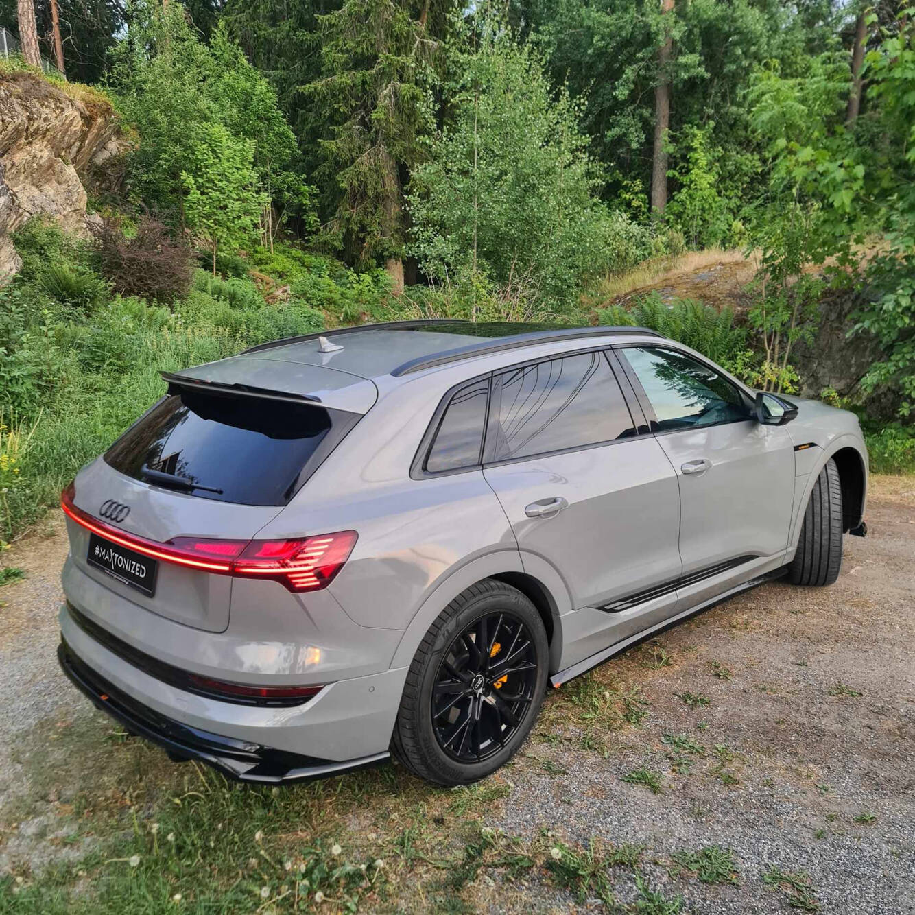 Seitenschweller Ansatz für Audi e-Tron S-Line
