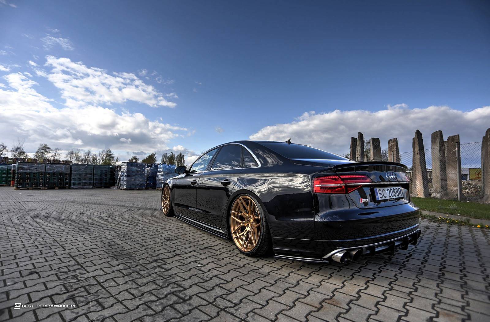 Spoiler CAP für Audi S8 D4 FL
