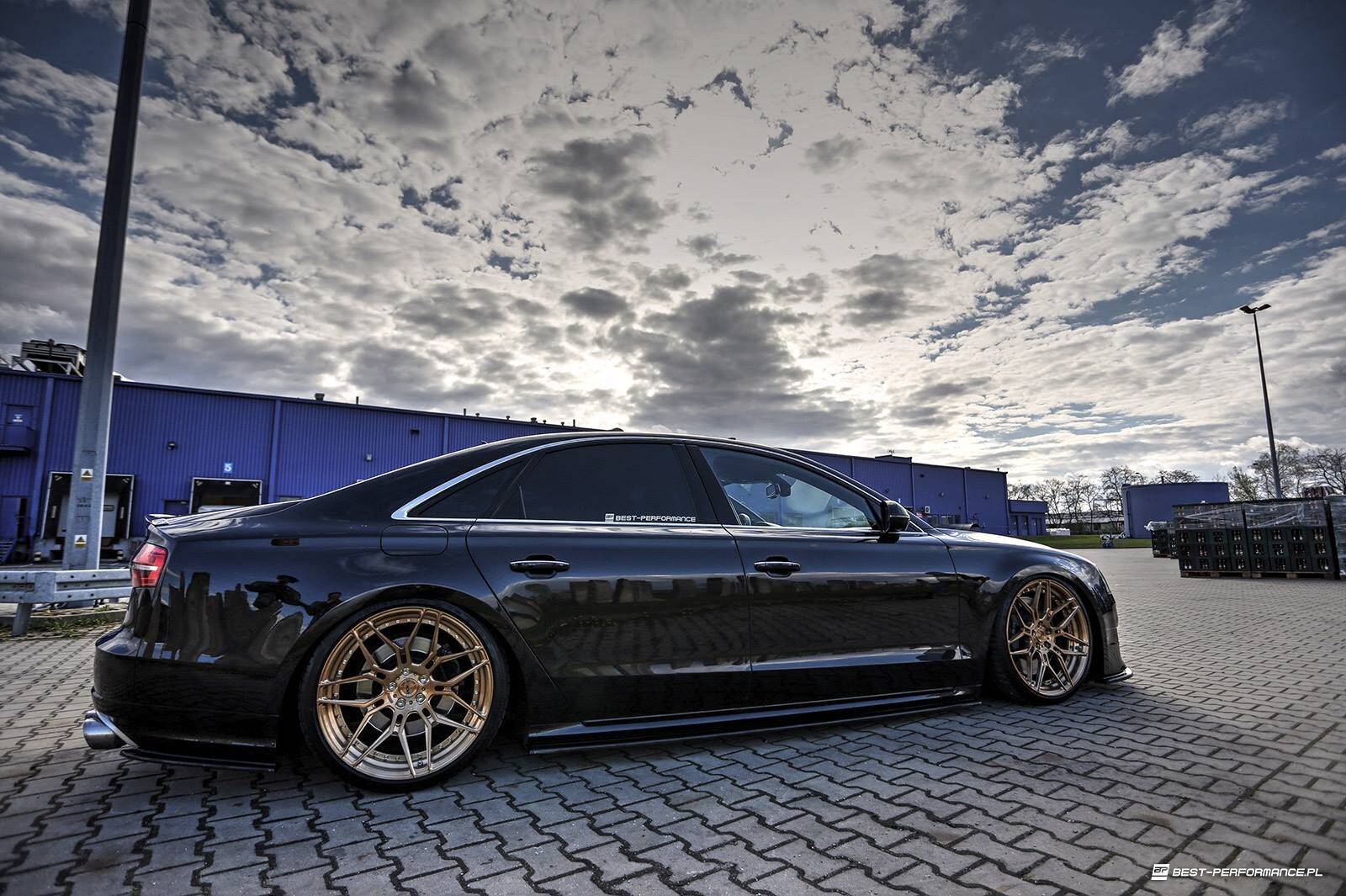 Seitenschweller Ansatz für Audi S8 D4 FL