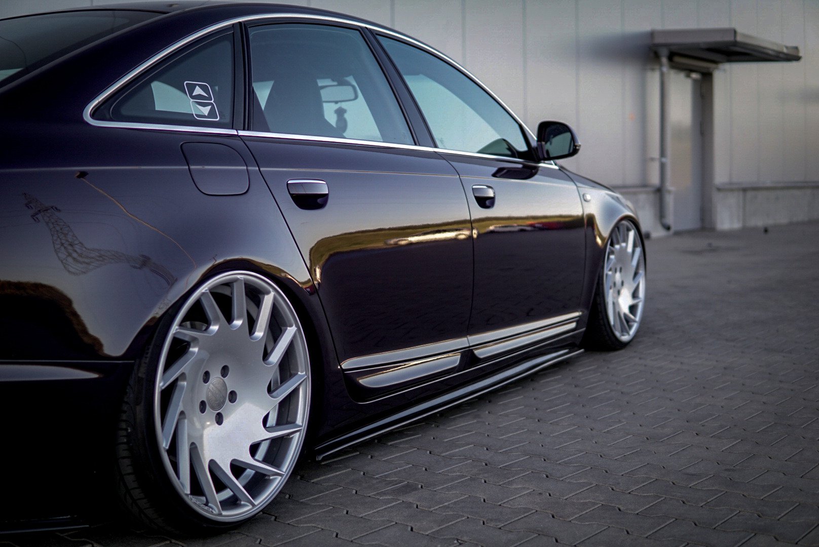 Seitenschweller Ansatz für Audi A6 S-Line C6 / C6 FL