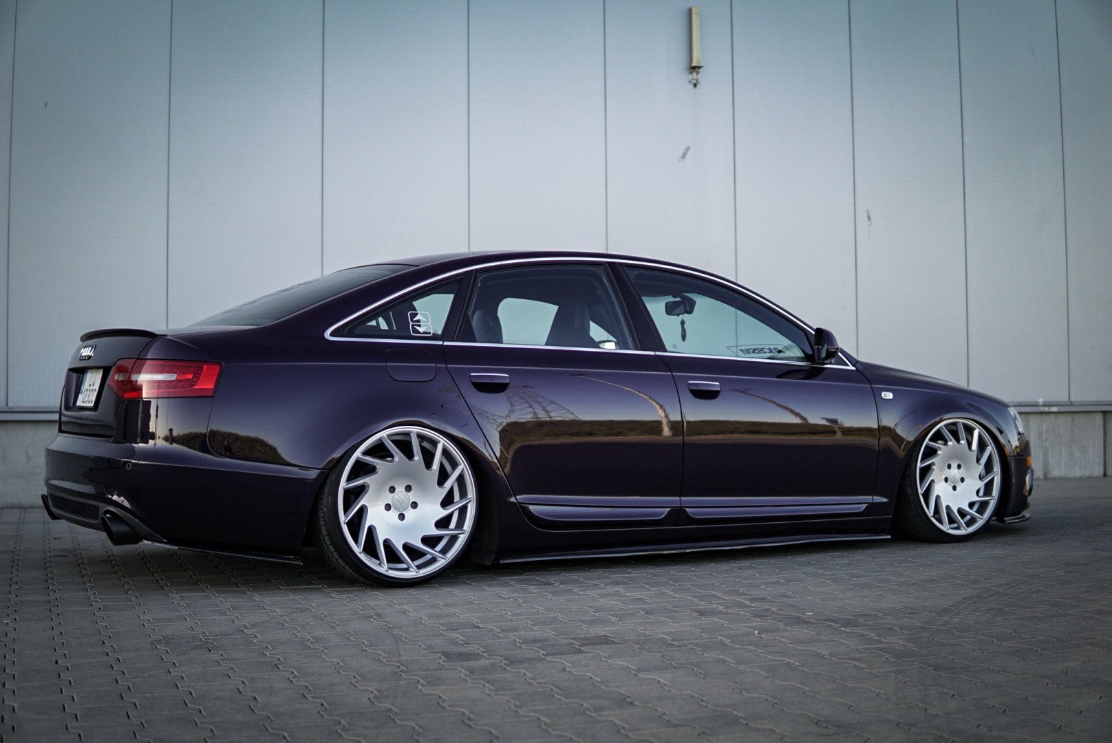 Seitenschweller Ansatz für AUDI A6 C6 S-LINE FL SEDAN