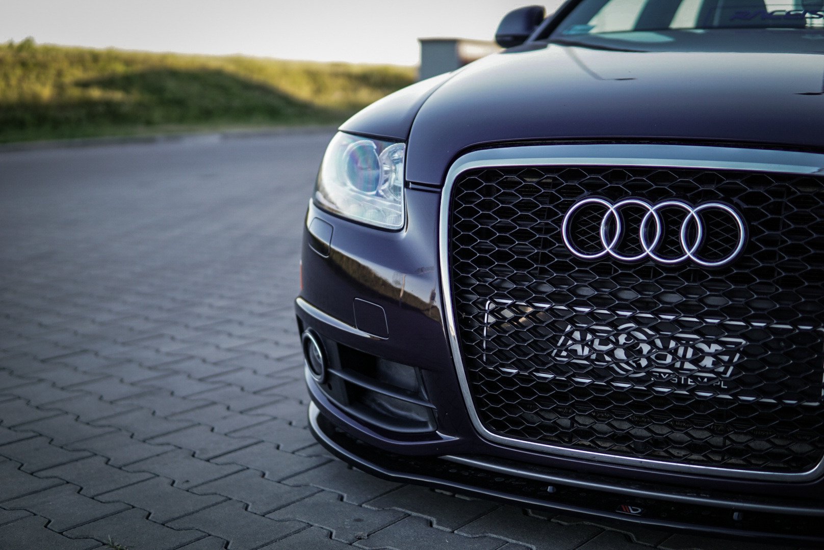 Frontlippe für Audi A6 S-Line C6 FL