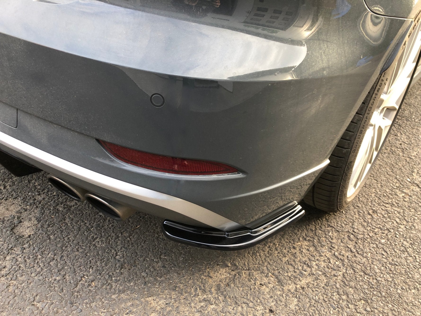 Flaps Heckansatz Flaps Heckansatz für AUDI S3 8V FACELIFT