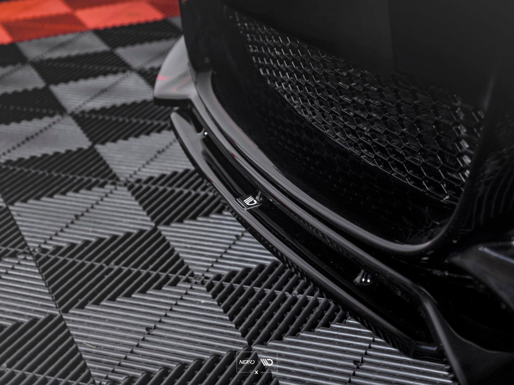 Frontlippe V1 für for BMW 1er E82 FACELIFT M Paket