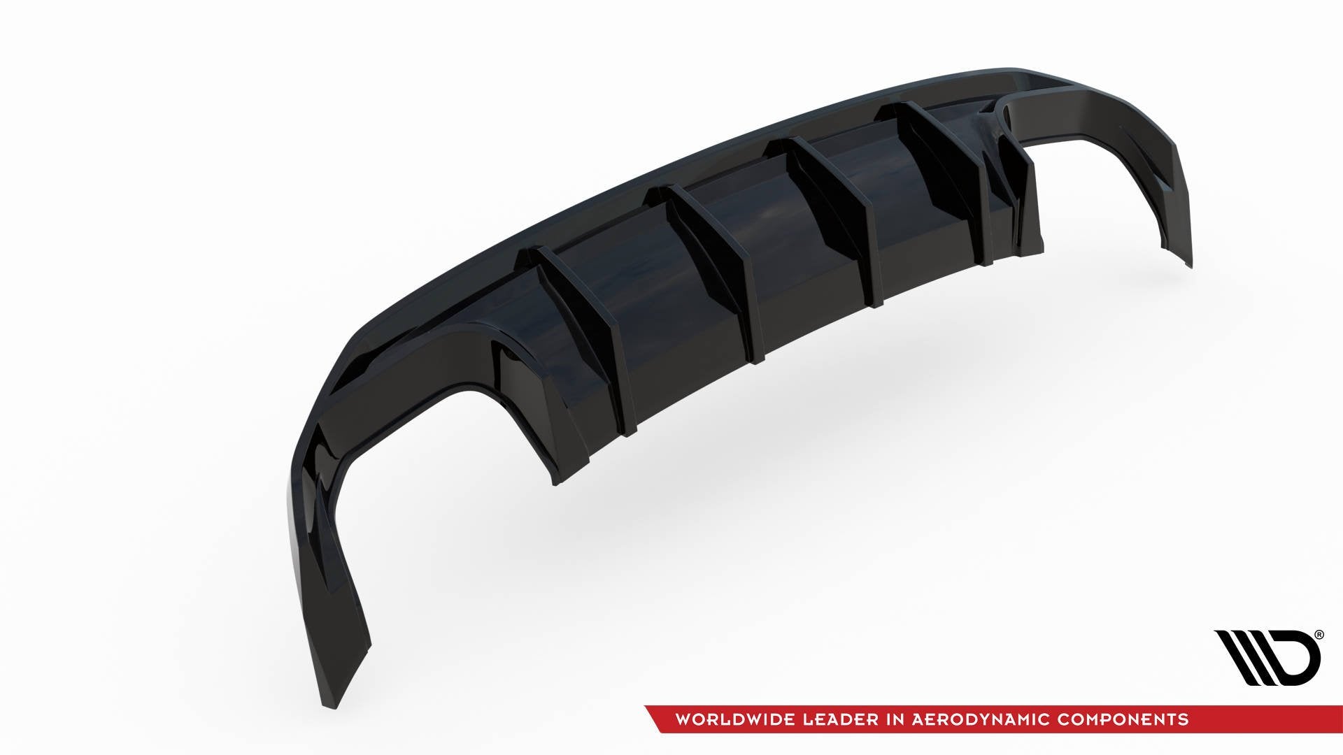 Diffusor Heck Ansatz für Audi S3 Sportback 8Y