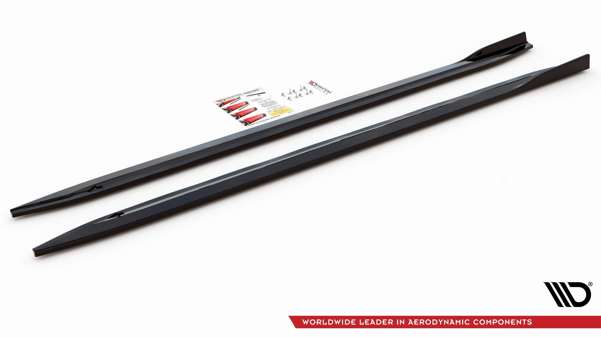 Seitenschweller V1 Ansatz für für BMW M4 G82 schwarz matt