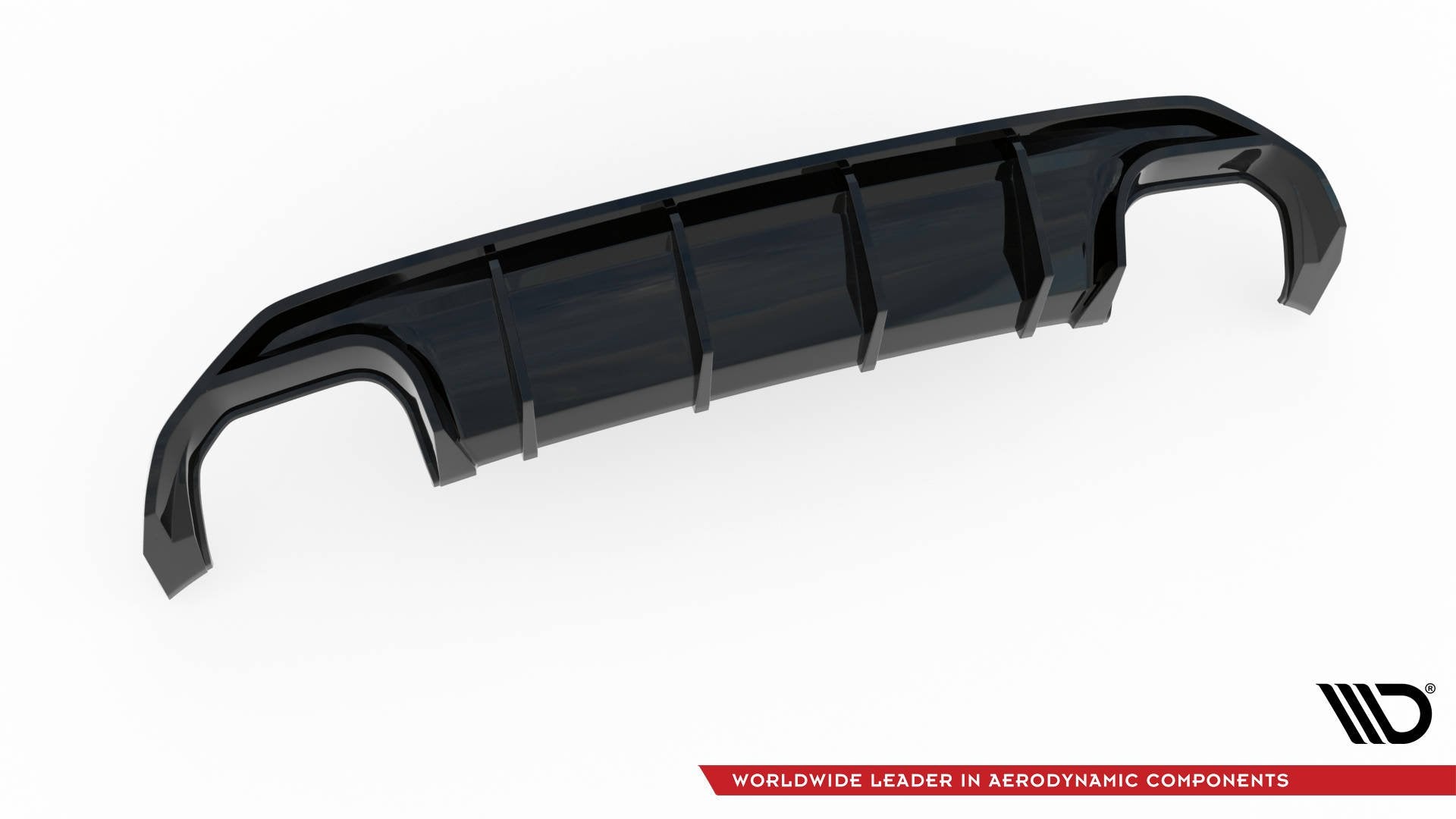 Diffusor Heck Ansatz für Audi S3 Sportback 8Y