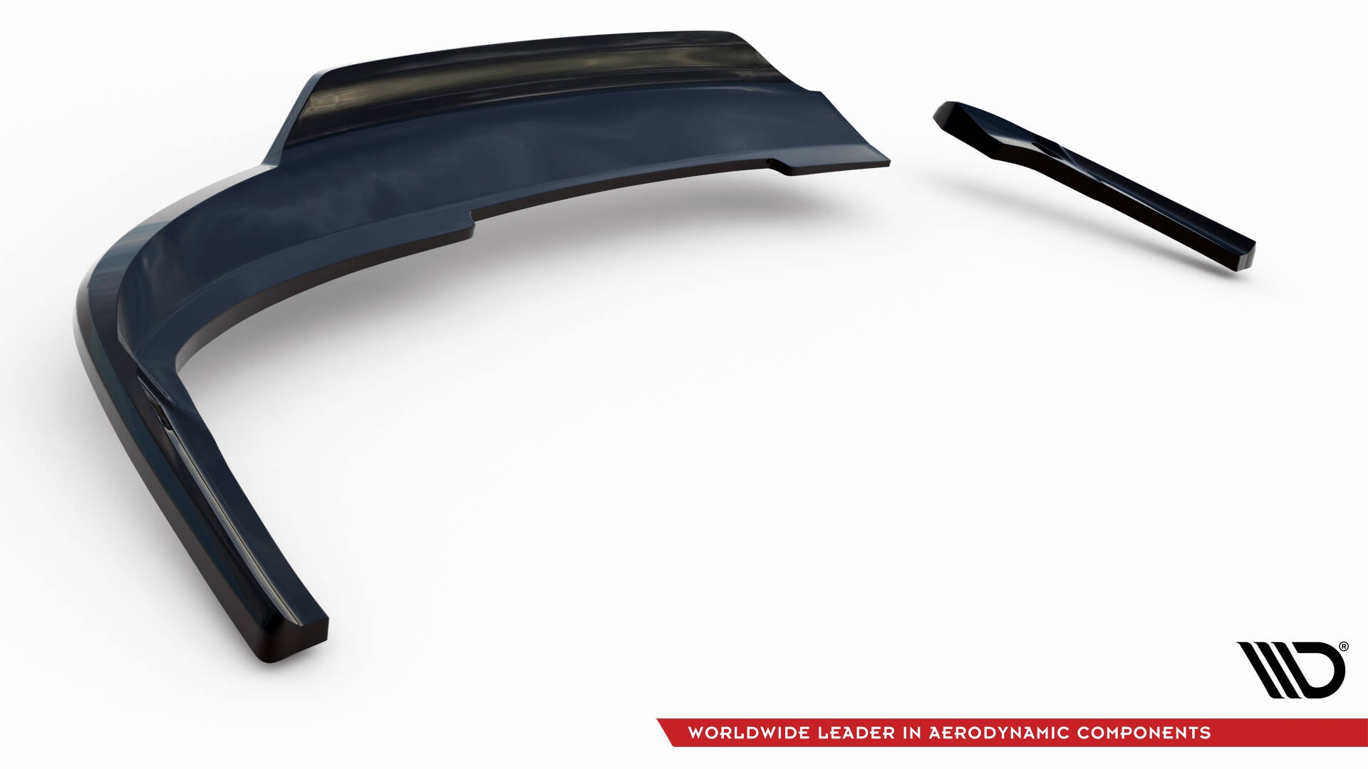Mittlerer Cup Diffusor DTM Look Heck Ansatz für Audi A4 Competition B8 Facelift