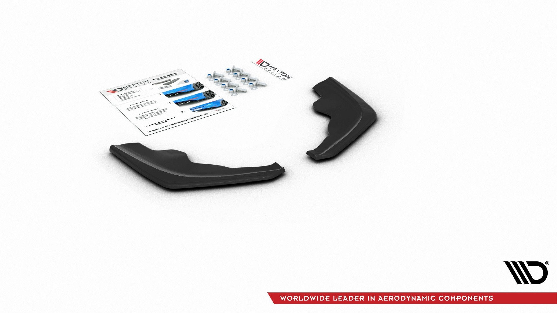 Flaps Heckansatz V2 Diffusor für BMW 1er F40 M - Paket