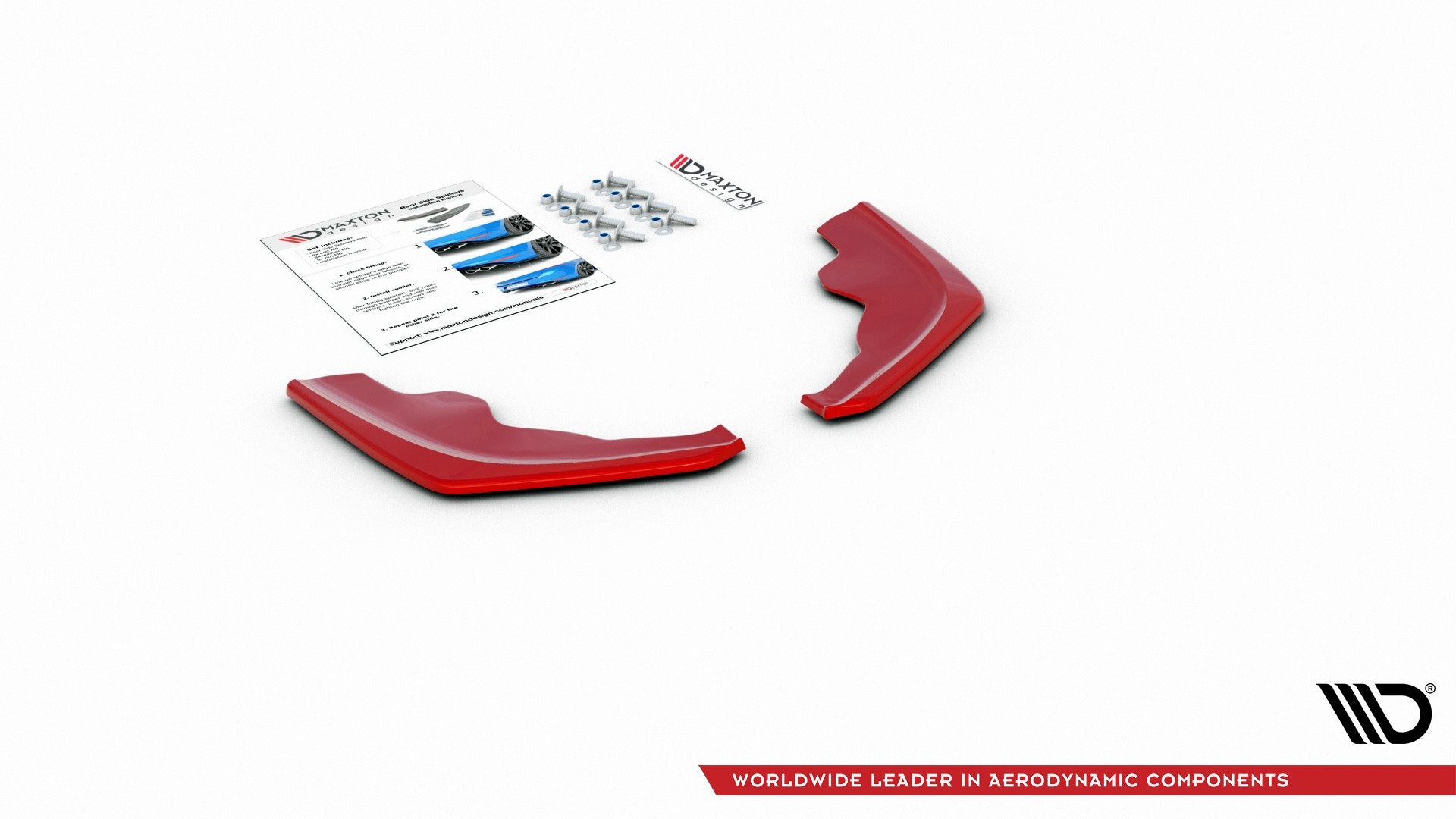 Flaps Heckansatz V2 Diffusor für BMW 1er F40 M - Paket
