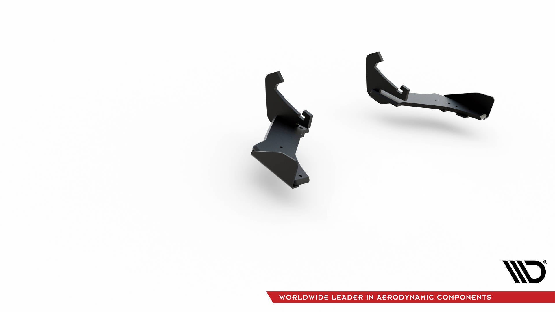 Street Pro Heck Ansatz Flaps Diffusor +Flaps für VW Golf 7 R Facelift