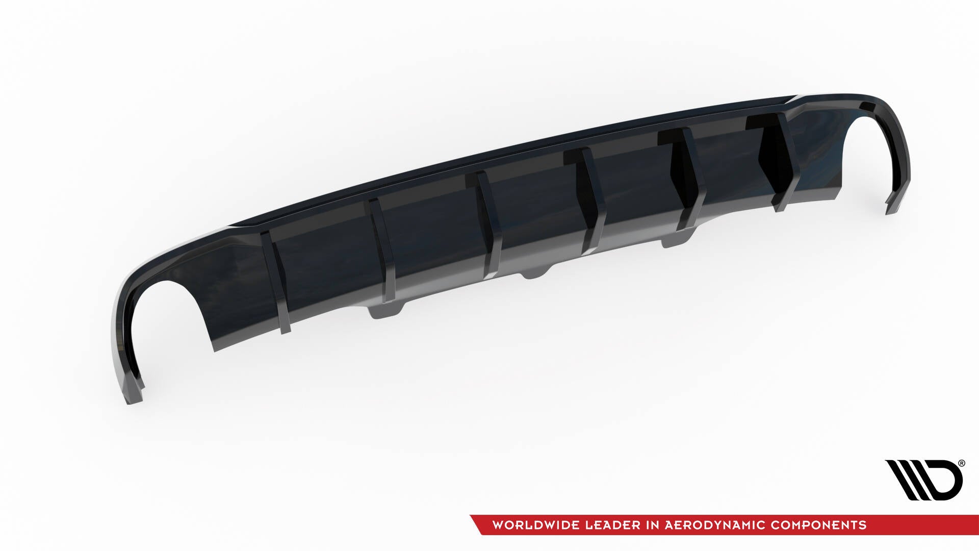 Diffusor Heck Ansatz für Audi A6 Limousine / Avant C7