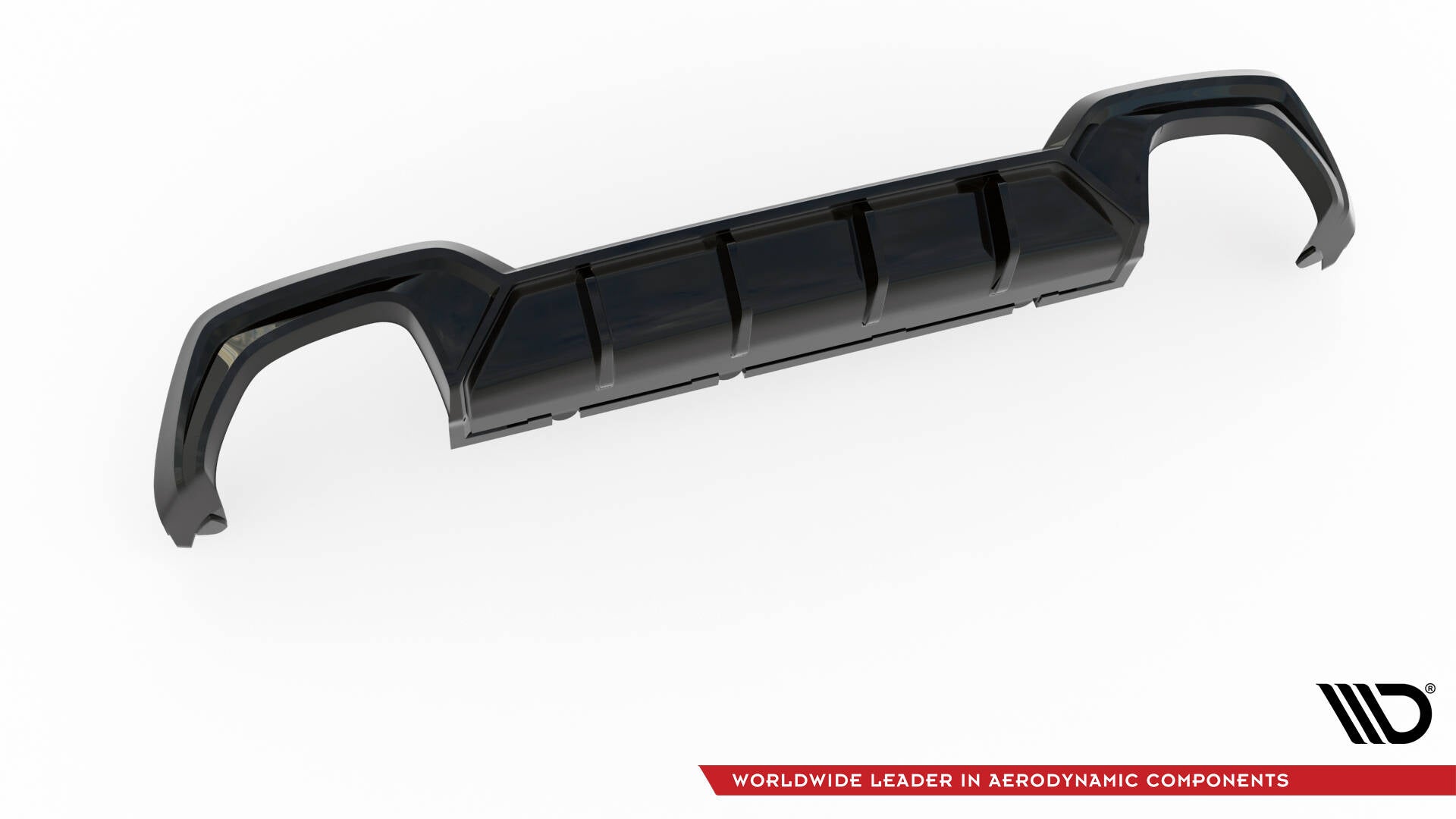 Diffusor Heck Ansatz für BMW M340i G20 / G21 (Passend für Fahrzeuge mit Anhängerkupplung)