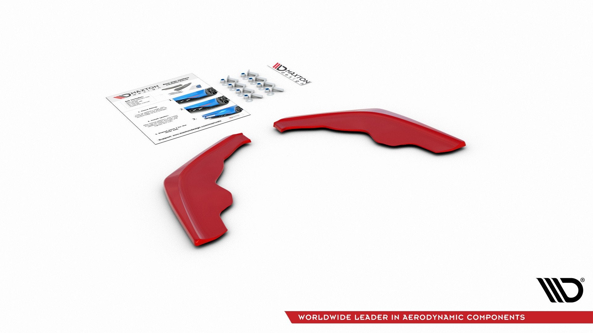 Flaps Heckansatz V2 Diffusor für BMW 1er F40 M - Paket