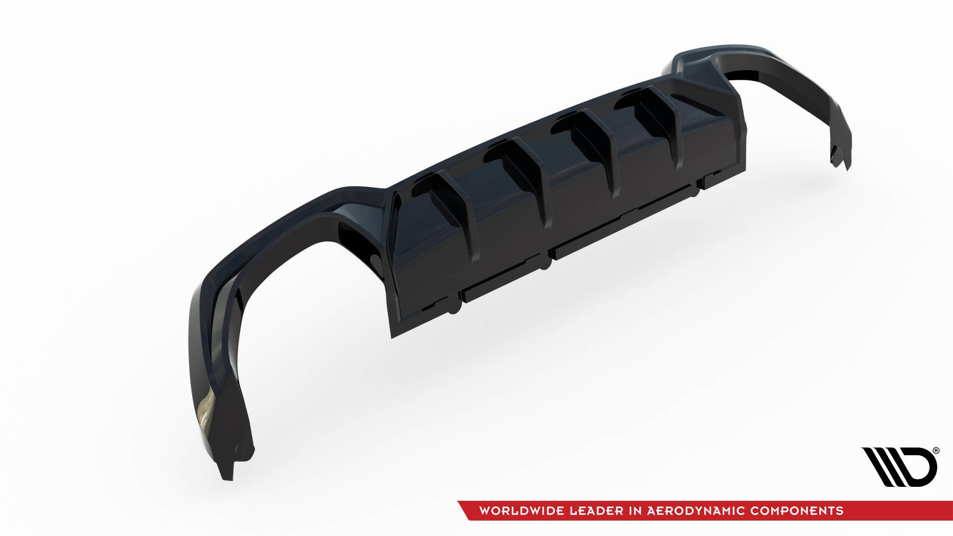Diffusor Heck Ansatz für BMW M340i G20 / G21 (Passend für Fahrzeuge mit Anhängerkupplung)