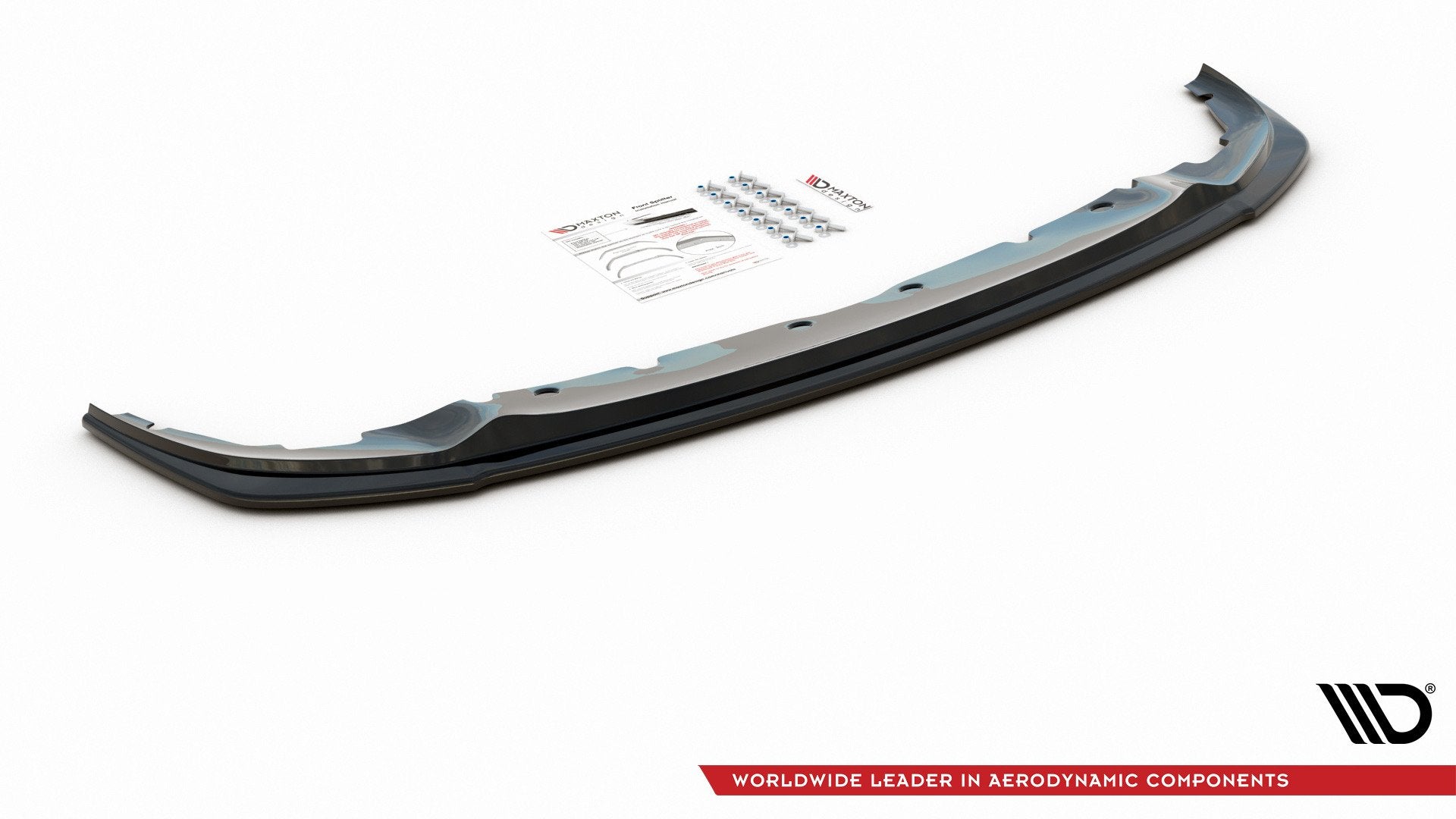 Frontlippe für BMW 1er F40 M-Paket/ M135i schwarz matt