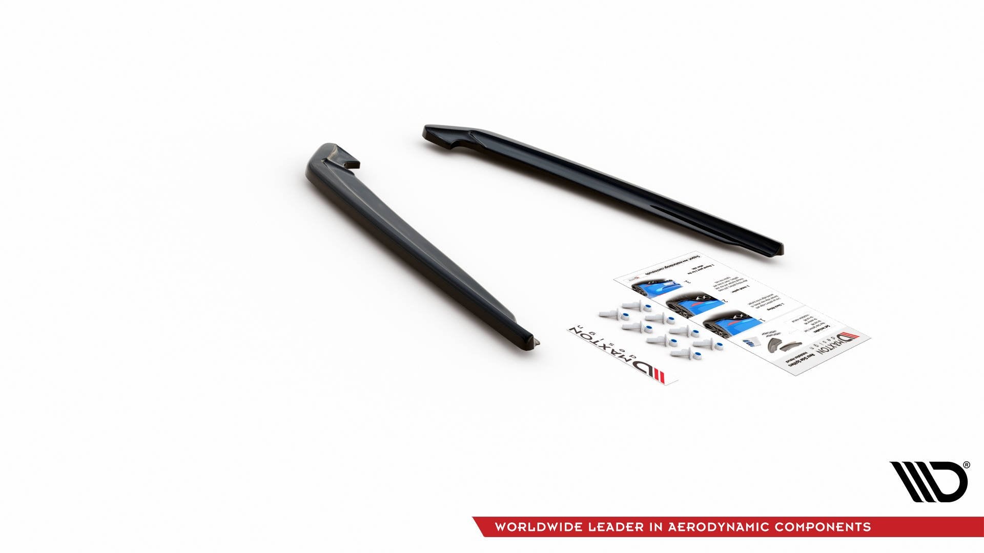 Flaps Heckansatz Diffusor für BMW 5er G30 Facelift M-Paket