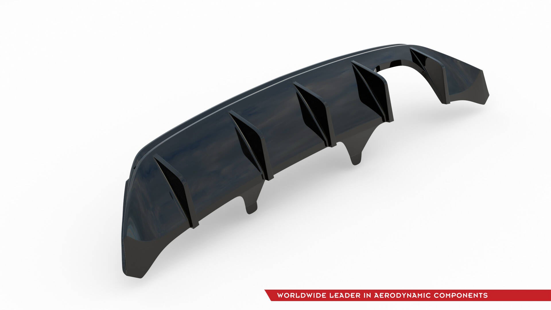 Diffusor V2 Heck Ansatz für Ford FIesta Mk8 ST