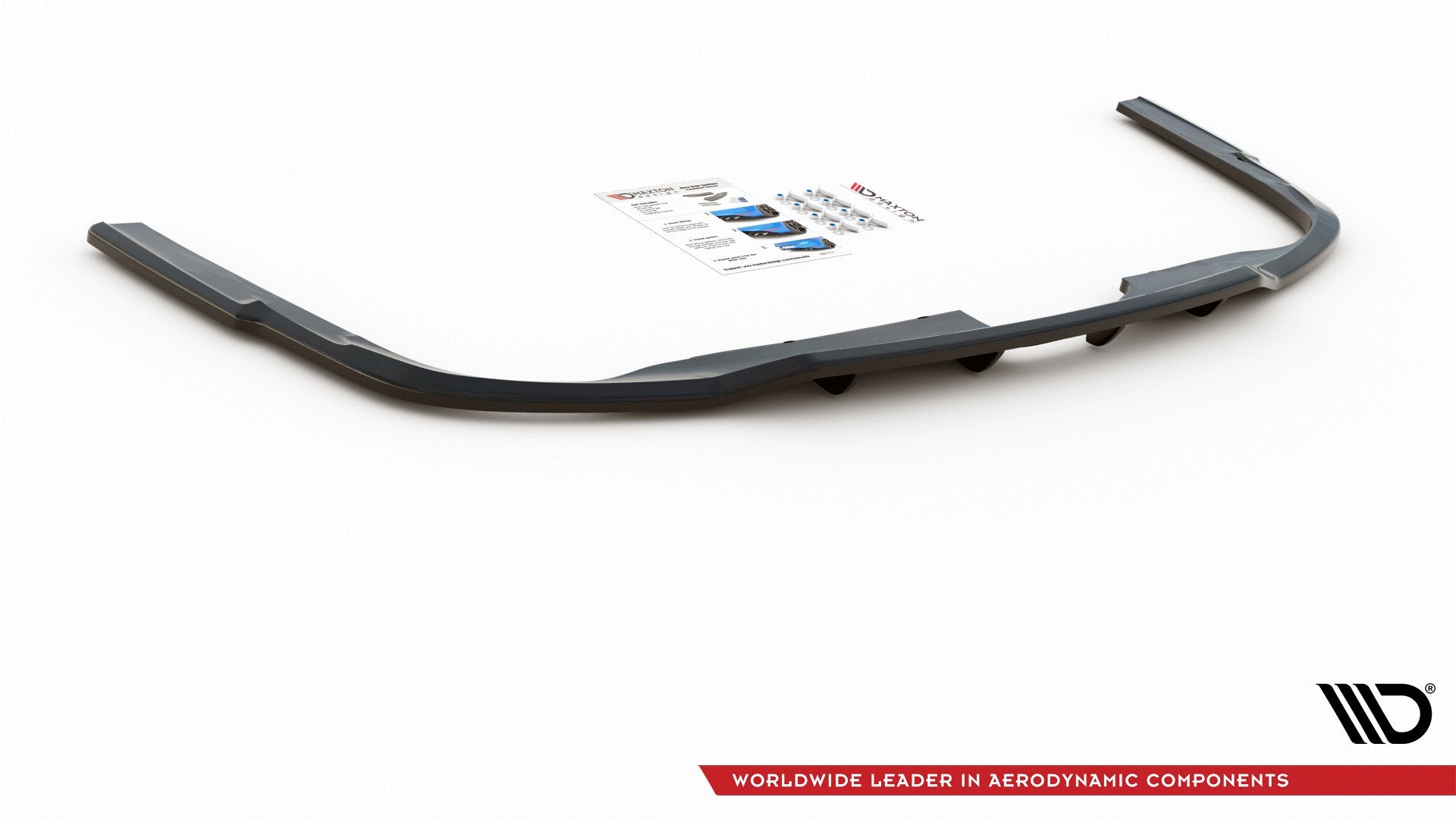 Mittlerer Cup Diffusor DTM Look Heck Ansatz für Audi A6 S-Line C8