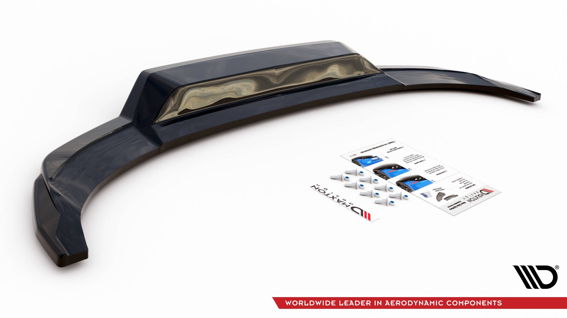 Mittlerer Cup Diffusor DTM Look Heck Ansatz für Audi A3 S-Line Sportback 8Y