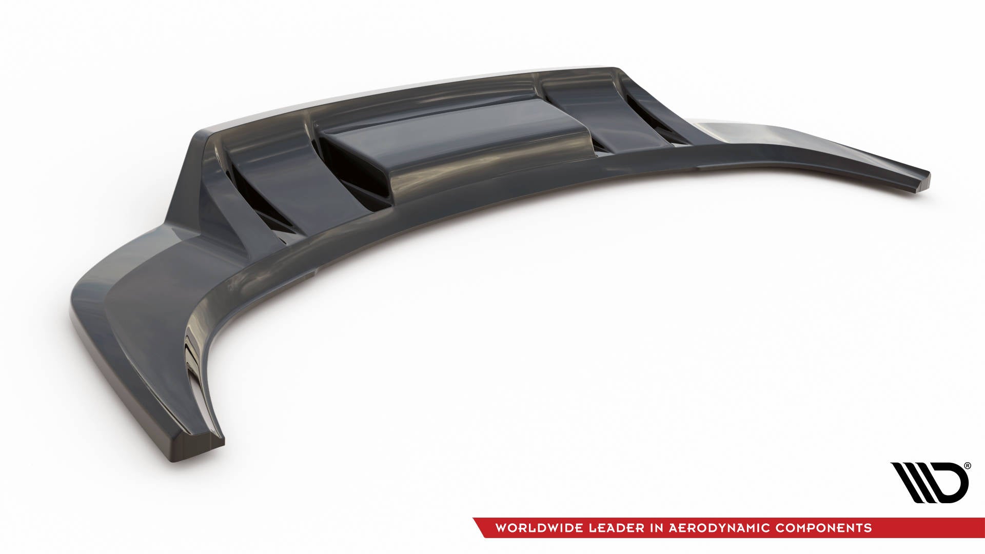 Mittlerer Cup Diffusor DTM Look Heck Ansatz für Audi Q3 S-Line F3