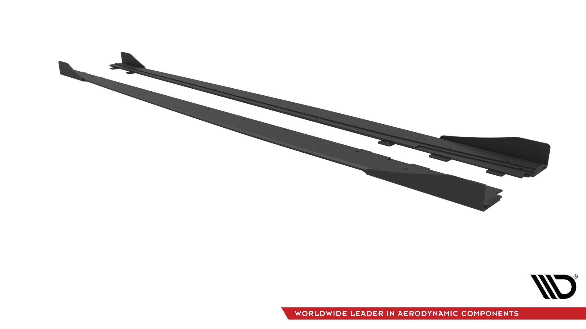 Street Pro Seitenschweller Ansatz + Flaps für Audi S3 / A3 S-Line Limousine 8V