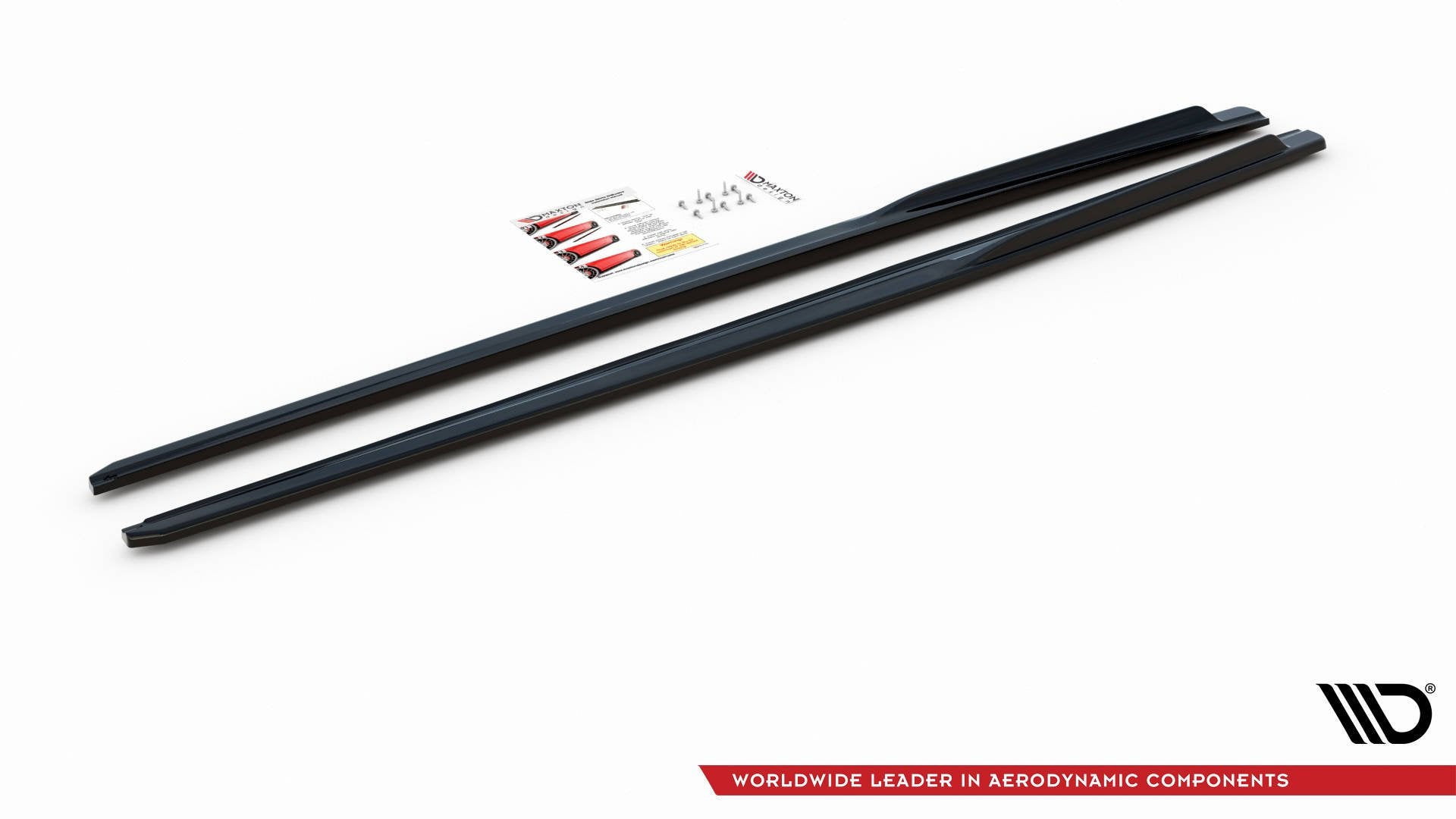 Seitenschweller V2 Ansatz für für Audi RS3 8V Sportback Facelift Carbon Look