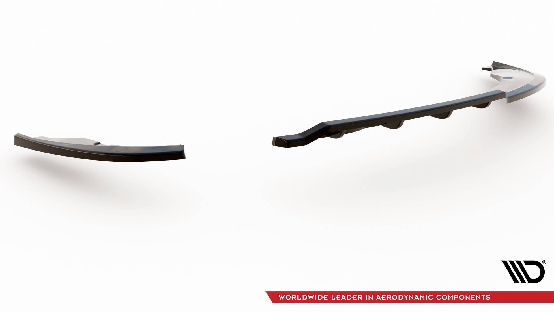 Mittlerer Cup Diffusor DTM Look Heck Ansatz für BMW 1er E81 Facelift