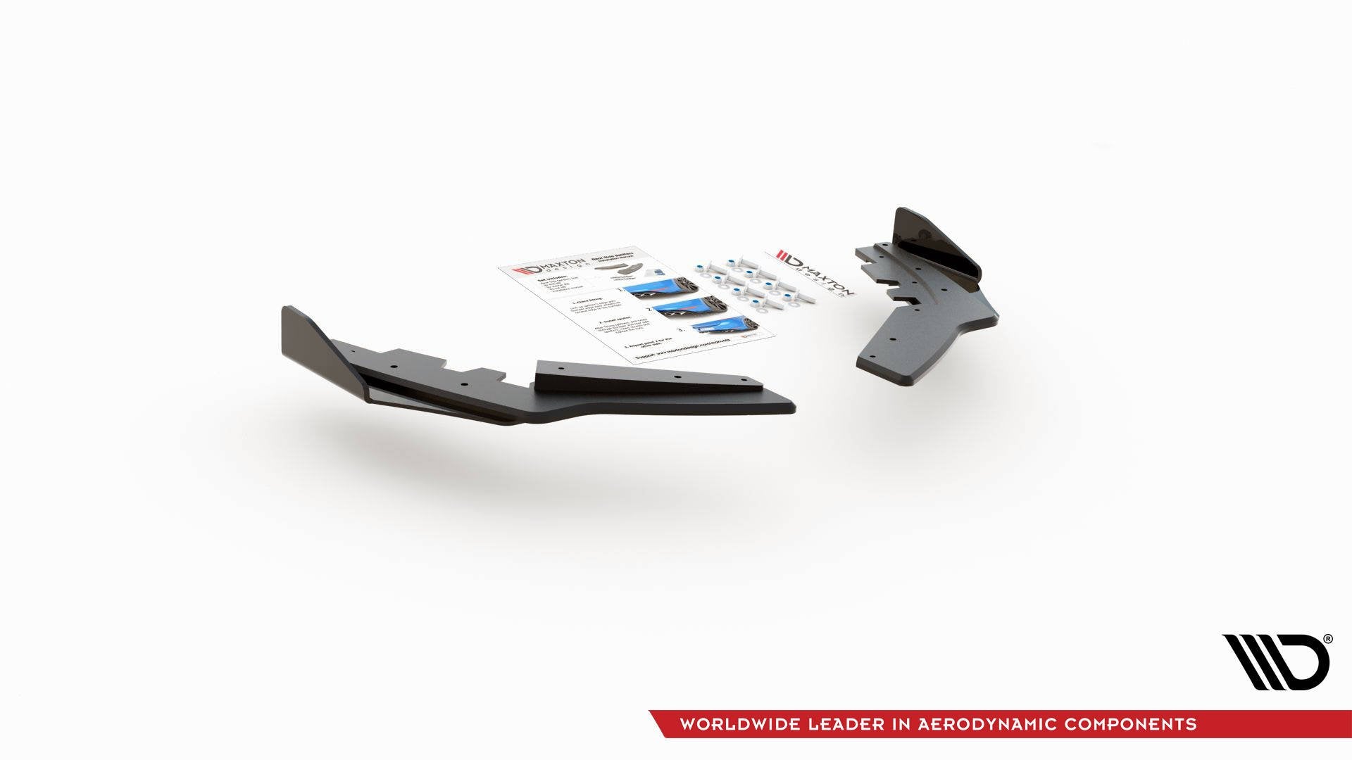 Street Pro Flaps Heckansatz Diffusor + Flaps für BMW M135i F20