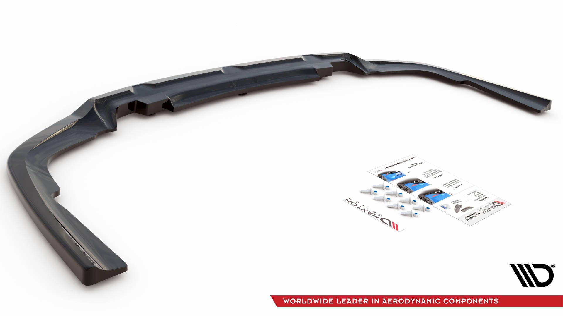 Mittlerer Cup Diffusor V1 DTM Look Heck Ansatz für BMW X6 M - Paket G06