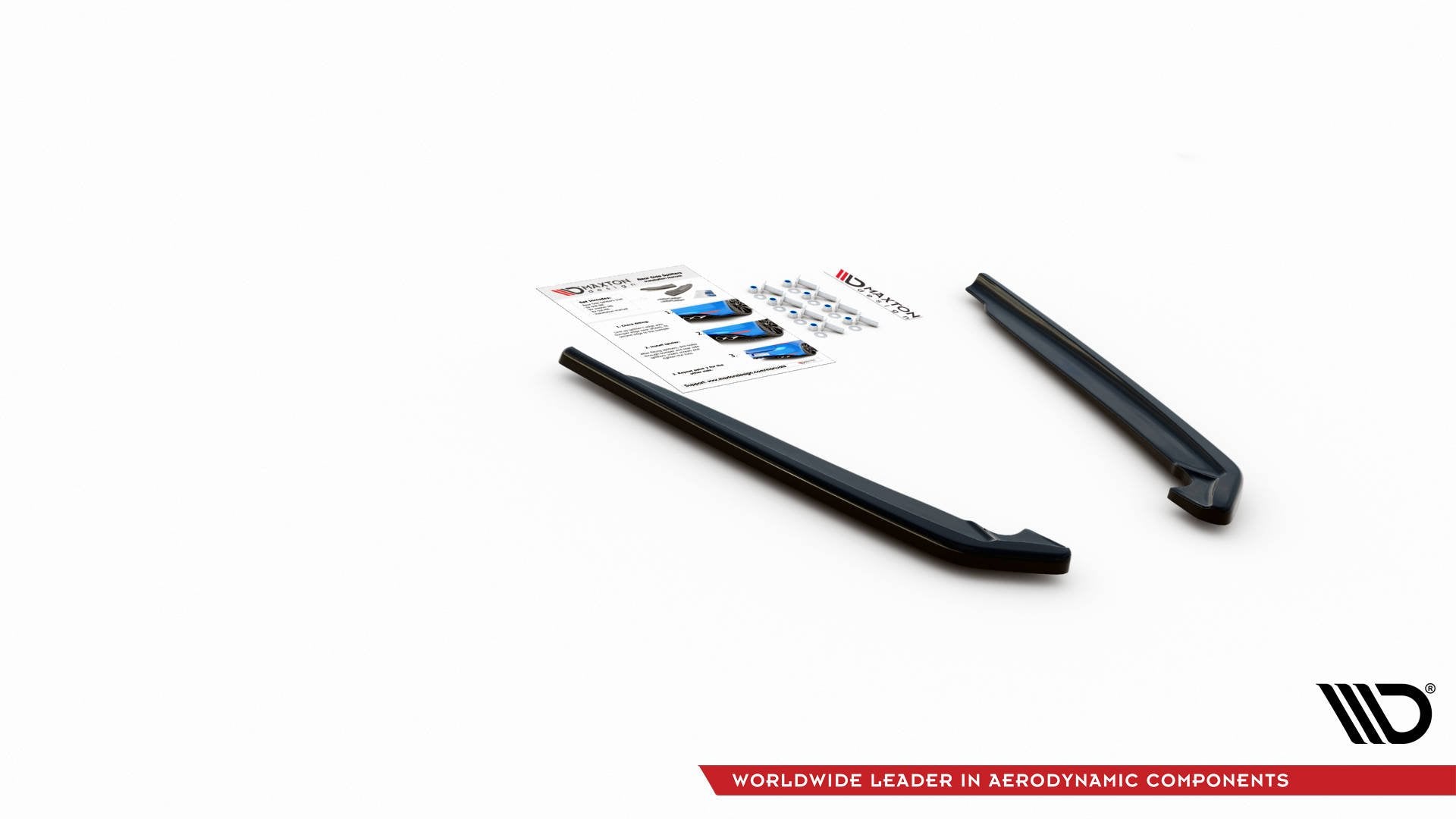 Flaps Heckansatz Diffusor für BMW 5er G30 Facelift M-Paket