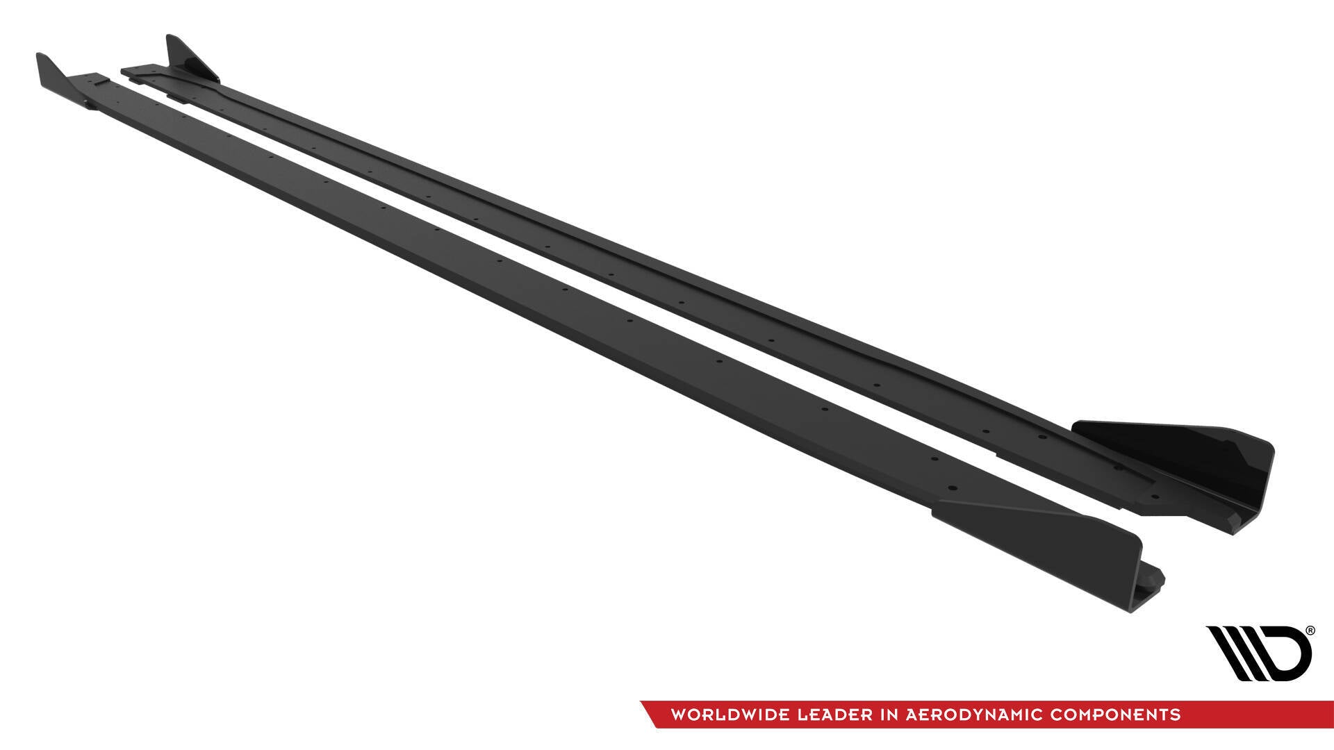 Street Pro Seitenschweller Ansatz + Flaps für Audi A3 S-Line Limousine / S3 Limousine 8Y Facelift