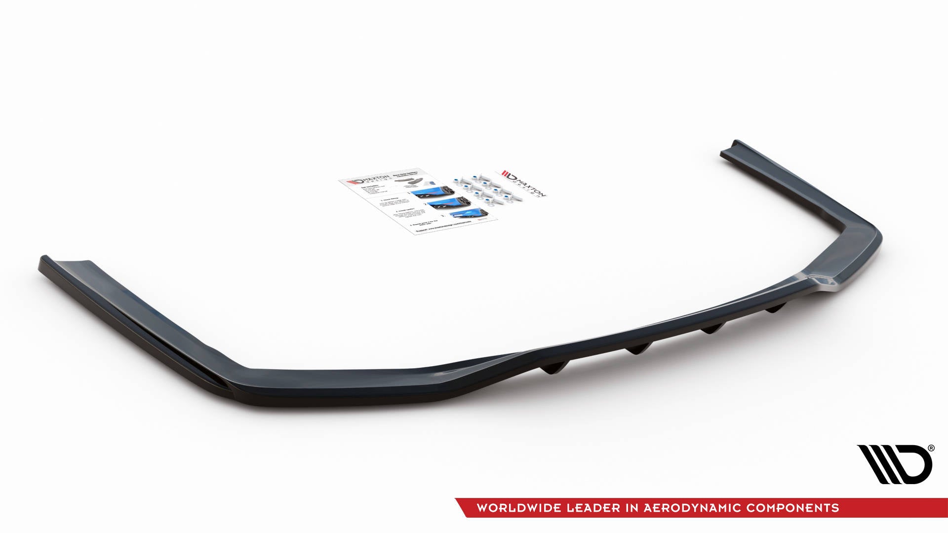 Mittlerer Cup Diffusor V1 DTM Look Heck Ansatz für BMW 7 M - Paket G11 / G12 Facelift