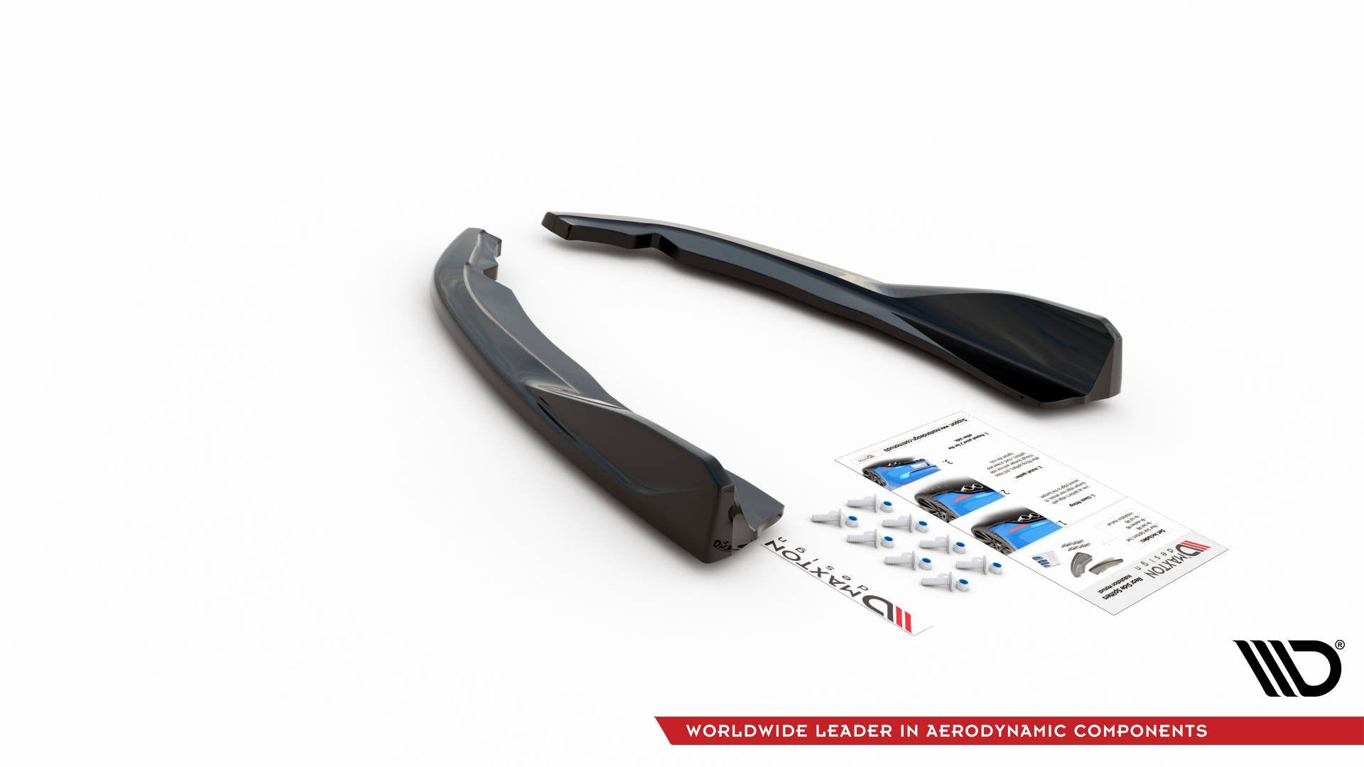 Flaps Heckansatz V2 Diffusor für BMW 4er M - Paket G22 / G23 / G22 Facelift / G23 Facelift