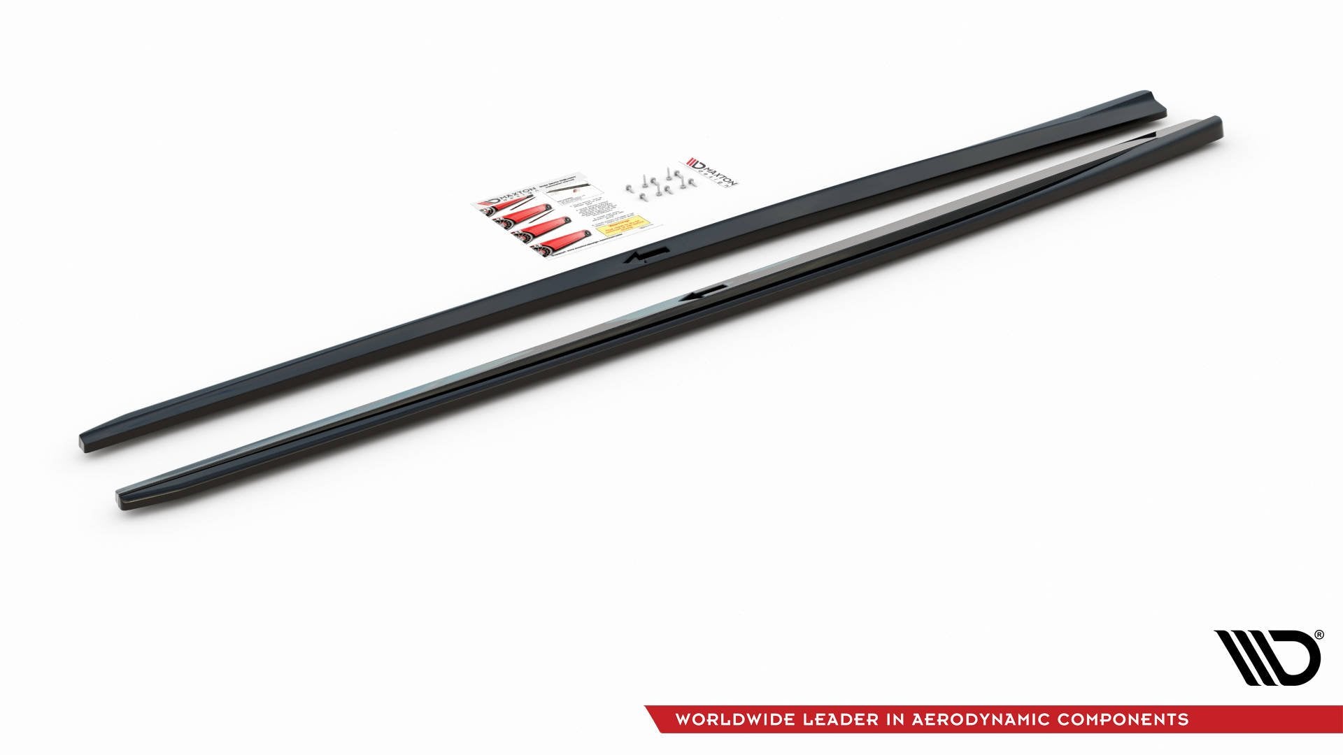 Seitenschweller V2 Ansatz für für Audi S3 / A3 S-Line Limousine 8V Facelift schwarz matt