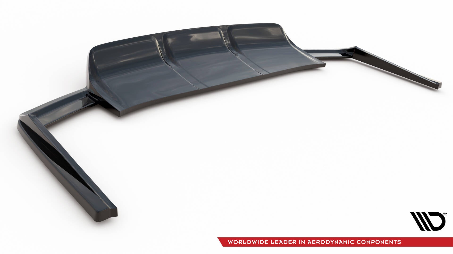 Mittlerer Cup Diffusor DTM Look Heck Ansatz für Audi SQ7 Mk2