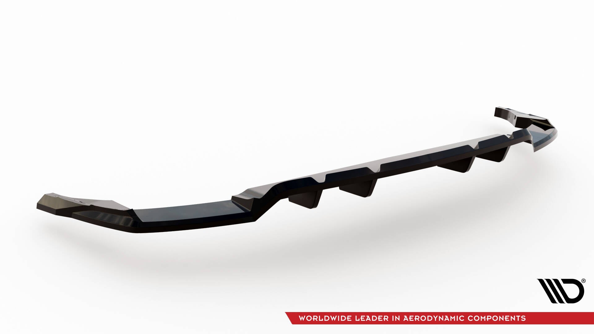 Mittlerer Cup Diffusor V1 DTM Look Heck Ansatz für Audi SQ8 / Q8 S-Line Mk1 Facelift