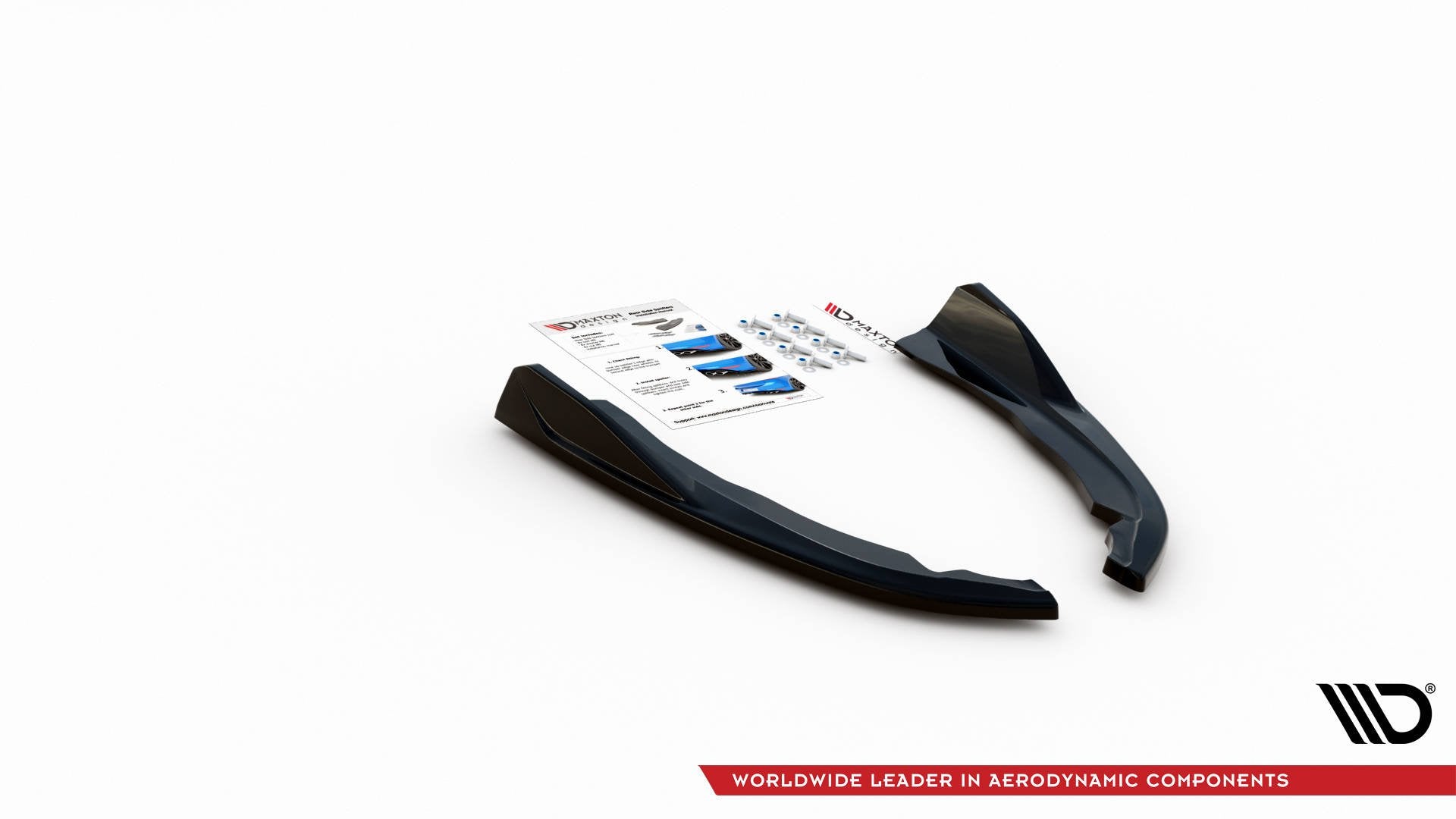 Flaps Heckansatz V2 Diffusor für BMW 4er M - Paket G22 / G23 / G22 Facelift / G23 Facelift