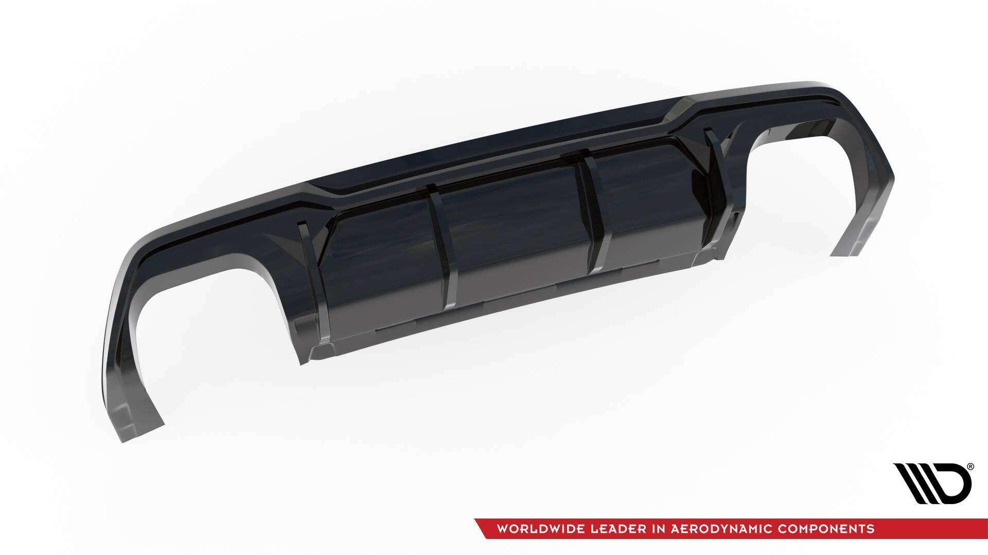 Diffusor V3 Heck Ansatz für + Endrohre für Cupra Formentor VZ Mk1 / Mk1 Facelift