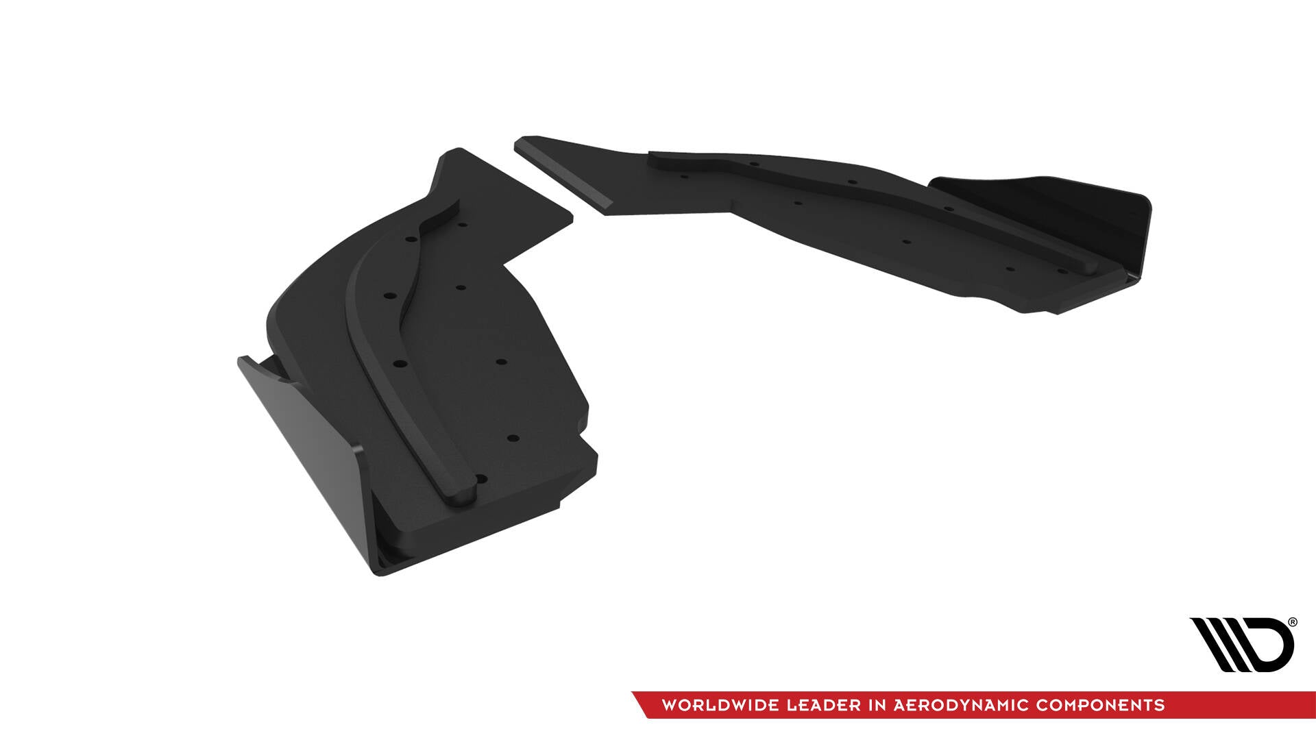Street Pro Flaps Heckansatz V2 Diffusor + Flaps für BMW 1er F40 M - Paket / M135i