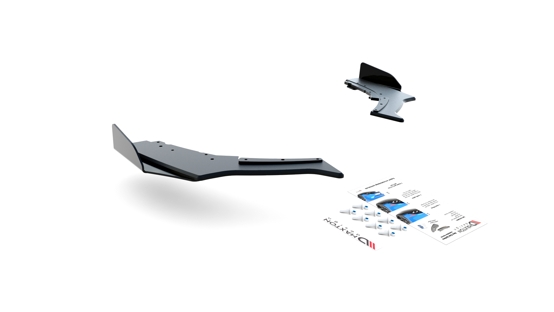 Street Pro Flaps Heckansatz V3 Diffusor +Flaps für BMW 1er M140i