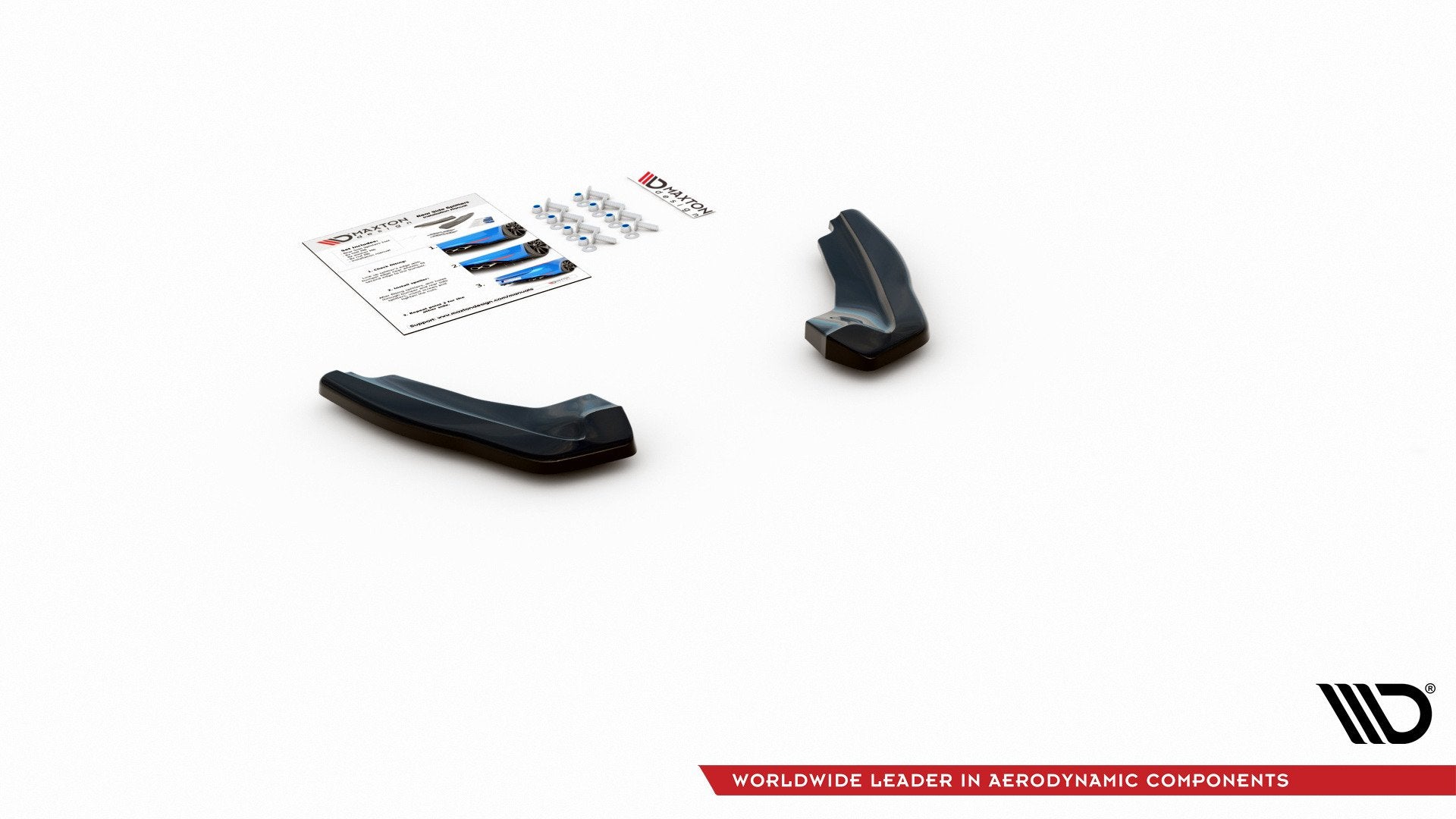 Heck Ansatz Flaps Diffusor V1 für Ford Focus ST Mk4