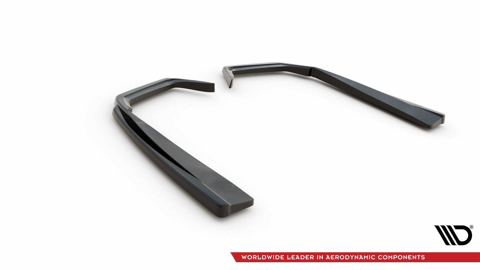 Heck Ansatz Flaps Diffusor für Mercedes-AMG C 43 Limousine W205 Facelift